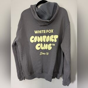 White Fox Hoodie Comfort Club M/L